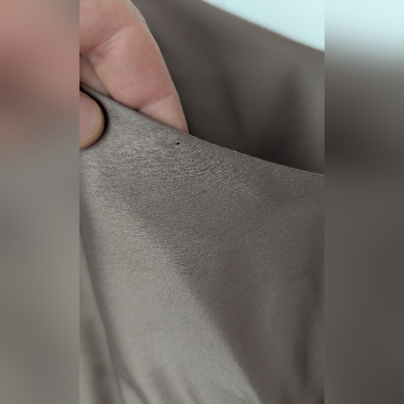 Show Me Your Mumu Faith Satin Maxi Dress In Dune - Picture 9 of 11